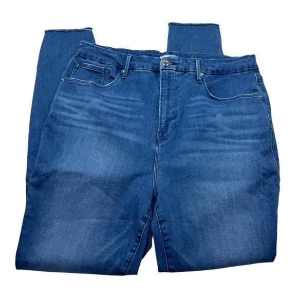 Good American Good Waist Hem Skinny Jeans - Picture 6 of 12